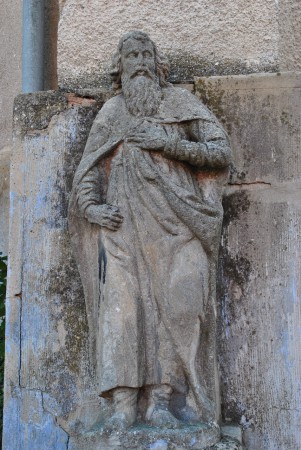 Ószövetségi próféta kései barokk szobra, Marcelháza